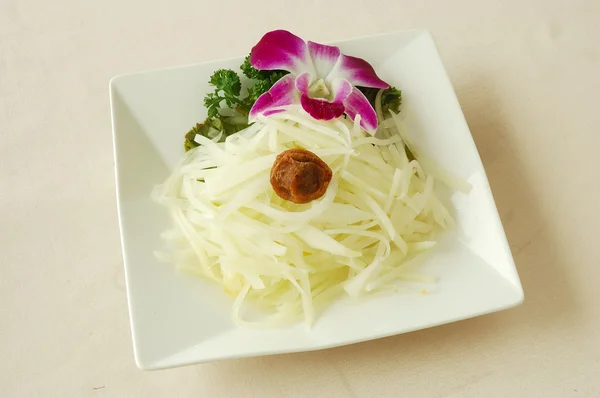 Thai papaya salad — Stock Photo, Image