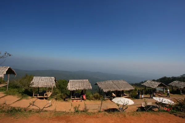 Pohled na monjam resort, chiang mai, Thajsko — Stock fotografie