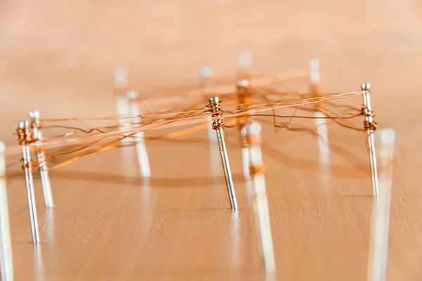 ネットワーク接続または接続の概念 — ストック写真