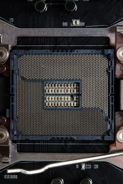 Nieuwe micro-chip. — Stockfoto