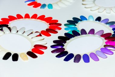 Tırnak cilası paleti