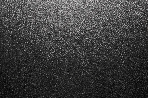 Texture cuir noir — Photo