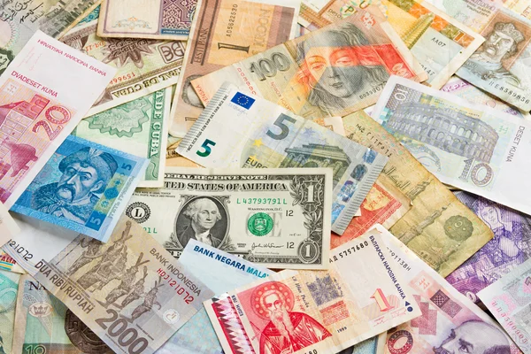 International money background — Stock Photo, Image