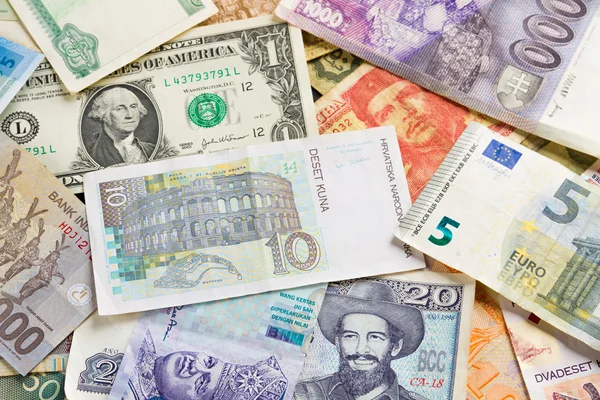 International money background — Stock Photo, Image