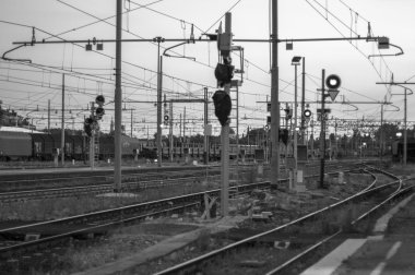 Tren istasyonu.