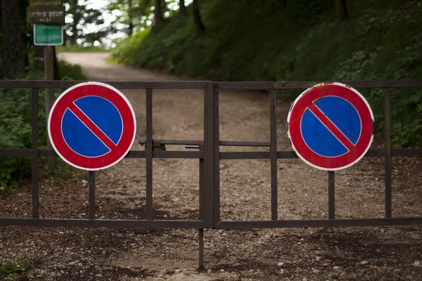 Verkehrszeichen — Stockfoto