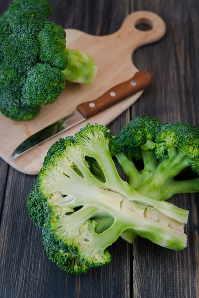 Brokoli organik segar — Stok Foto