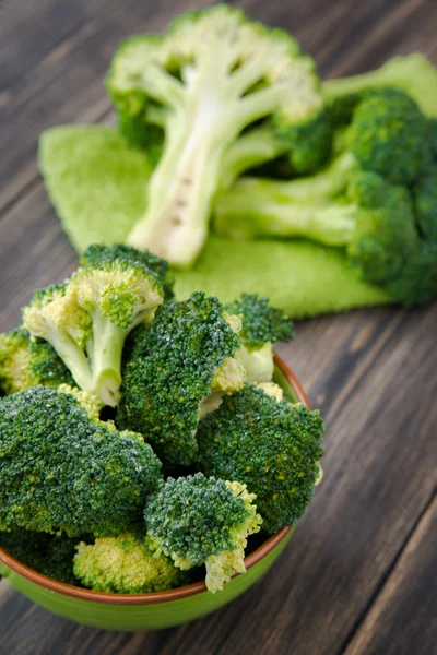 Brokoli organik segar — Stok Foto