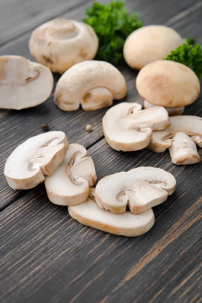 Champignon de cogumelos brancos — Fotografia de Stock