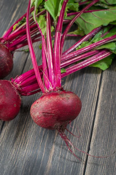 Organic red beets — Stock Photo, Image