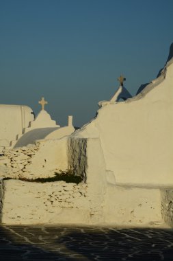 Tipik görünümü Mykonos - Yunanistan