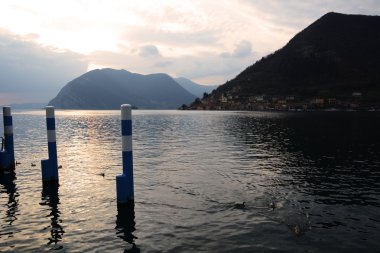Veduta del Lago di Iseo - Italia