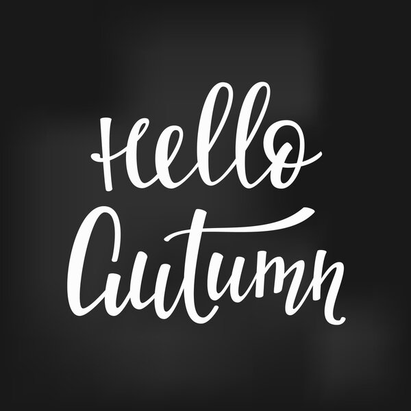 Типография Hello Autumn
