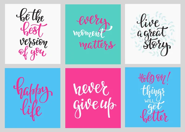 Yazı kartpostal tırnak seti