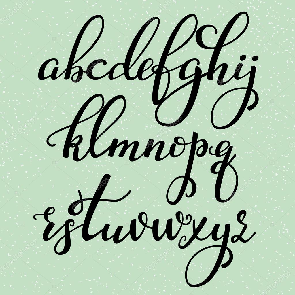 Cursive Calligraphy Font