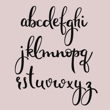 El yazısı fırça stil hat