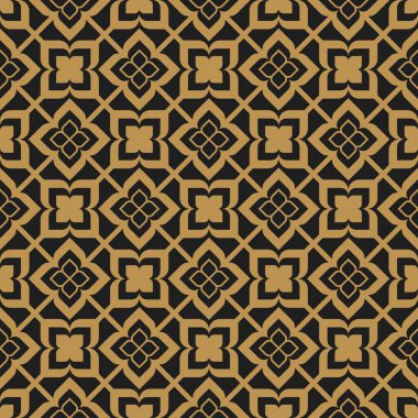 İslami süslemeli, soyut, pürüzsüz desen