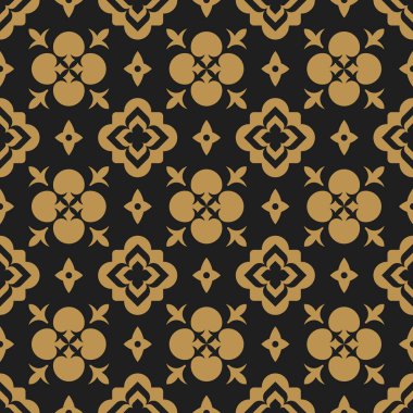 Arap çiçekli soyut arabesk desensiz arabesk