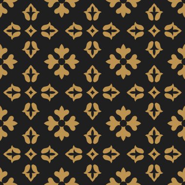 Doğulu çiçekli arabesk soyut, dikişsiz desen