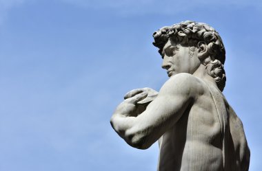 Michelangelo'nun David (ile kopya alanı)