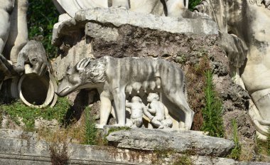 Capitoline kurt İkizler ile