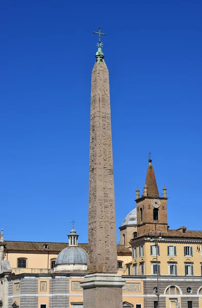 Flaminio obelisco a Roma — Foto Stock