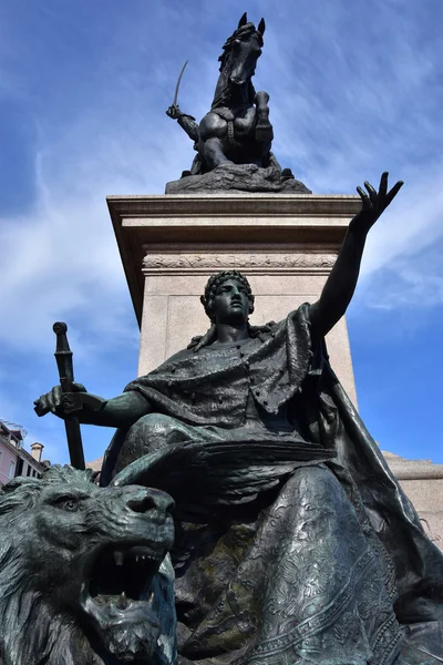 Venedig frihed statue - Stock-foto