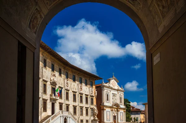 Der Ritterplatz Pisa Der Zweitwichtigste Platz Der Stadt Und Ein — Stockfoto