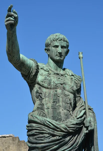 Caesar Augustus vůdce — Stock fotografie