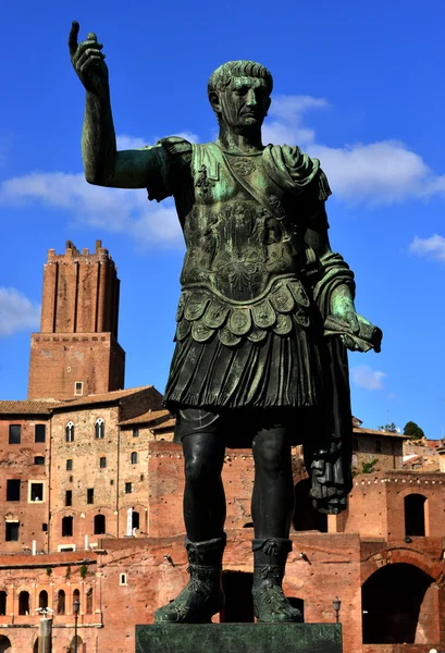 Победоносный Цезарь Август Траян — стоковое фото