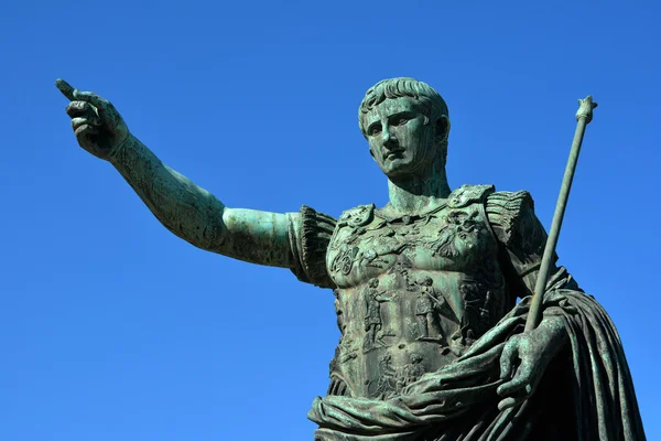 Caesar Augustus vezetője — Stock Fotó