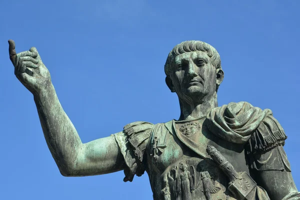 皇帝シーザー オーガスタス トラヤヌスの征服者 — ストック写真