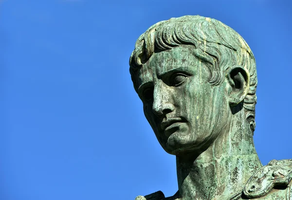 Caesar Augustus, första kejsaren av Rom — Stockfoto