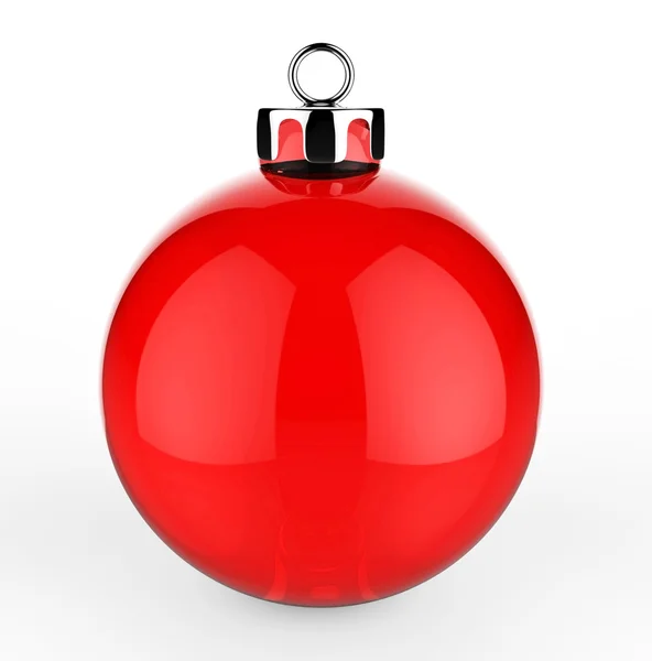 3D Noel Ball - izole — Stok fotoğraf