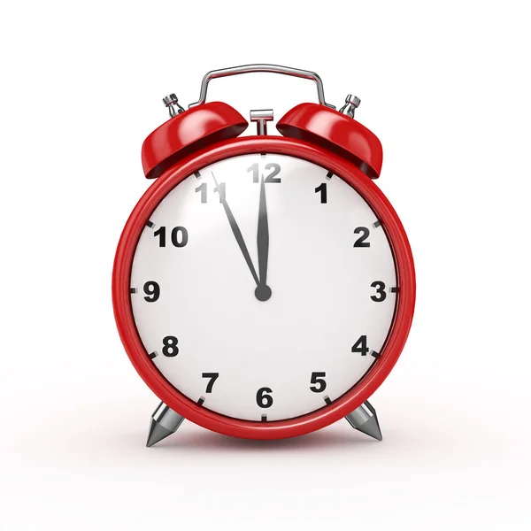 3d Alarm Clock - isolated — Stock Photo, Image