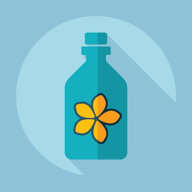 Spa için gölge yağı ile düz modern tasarım