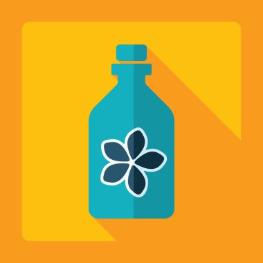 Spa için gölge yağı ile düz modern tasarım