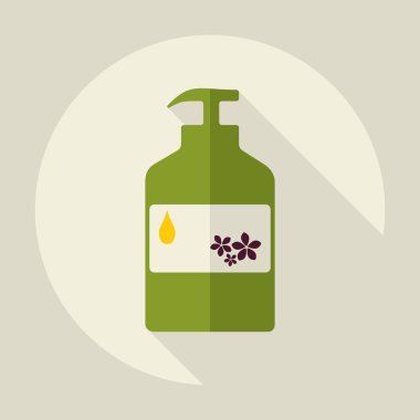 Spa için gölge yağı ile düz modern tasarım