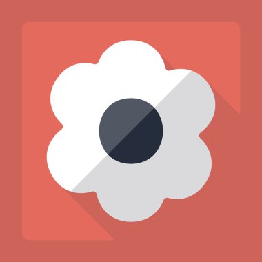 Gölge çiçek spa için düz modern tasarım