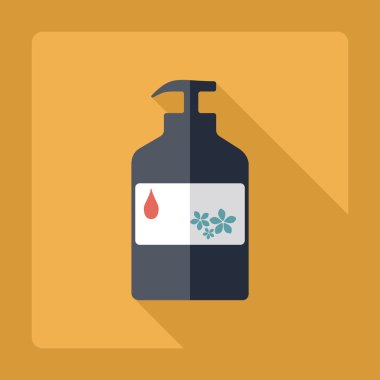 Spa için gölge yağı ile düz modern tasarım