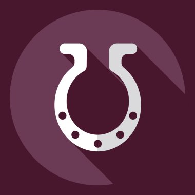 Gölge simgesi Casino Jackpot ile düz modern tasarım