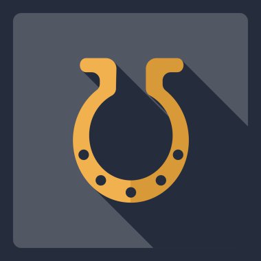 Gölge simgesi Casino Jackpot ile düz modern tasarım