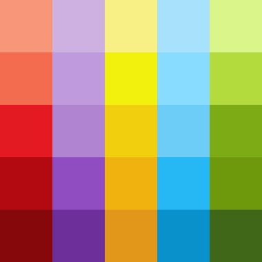 arka plan farklı tonları renkli kareler