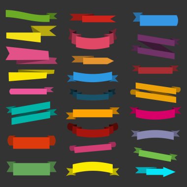 Kağıt etiket, banner reklam, teyp derleme etiket