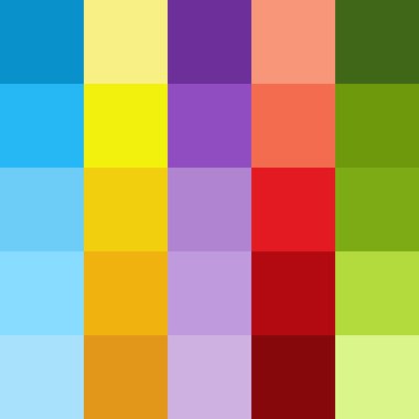 arka plan farklı tonları renkli kareler