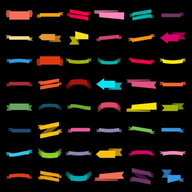 Kağıt etiket, banner reklam, teyp derleme etiket