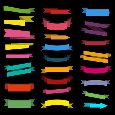 Kağıt etiket, banner reklam, teyp derleme etiket