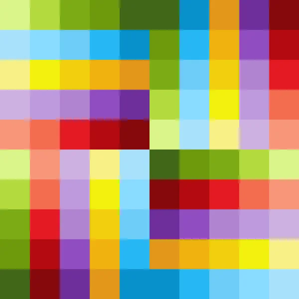 Sfondo di quadrati colorati in diverse tonalità — Vettoriale Stock