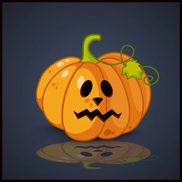 Affiche, bannière et fond pour citrouilles pour Halloween — Image vectorielle