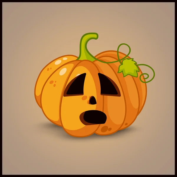 Póster, pancarta y fondo para calabazas Halloween — Vector de stock